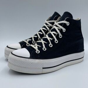 Converse Chuck Taylor All Star Lift Platform Women's 7 Black High Top 560845F